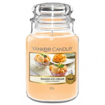 Yankee Candle 623g - Mango Ice Cream - Housewarmer Duftkerze großes Glas